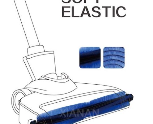 soft elastic electrical vacuum cleaner brush